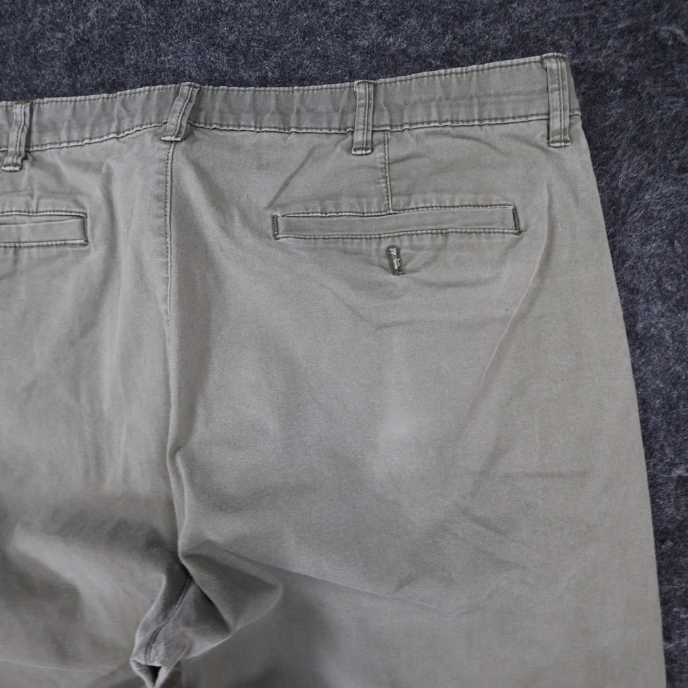 English Laundry Chino Pants Mens 38x32 Olive Green Cotton Stretch Straight Fit - Picture 12 of 15